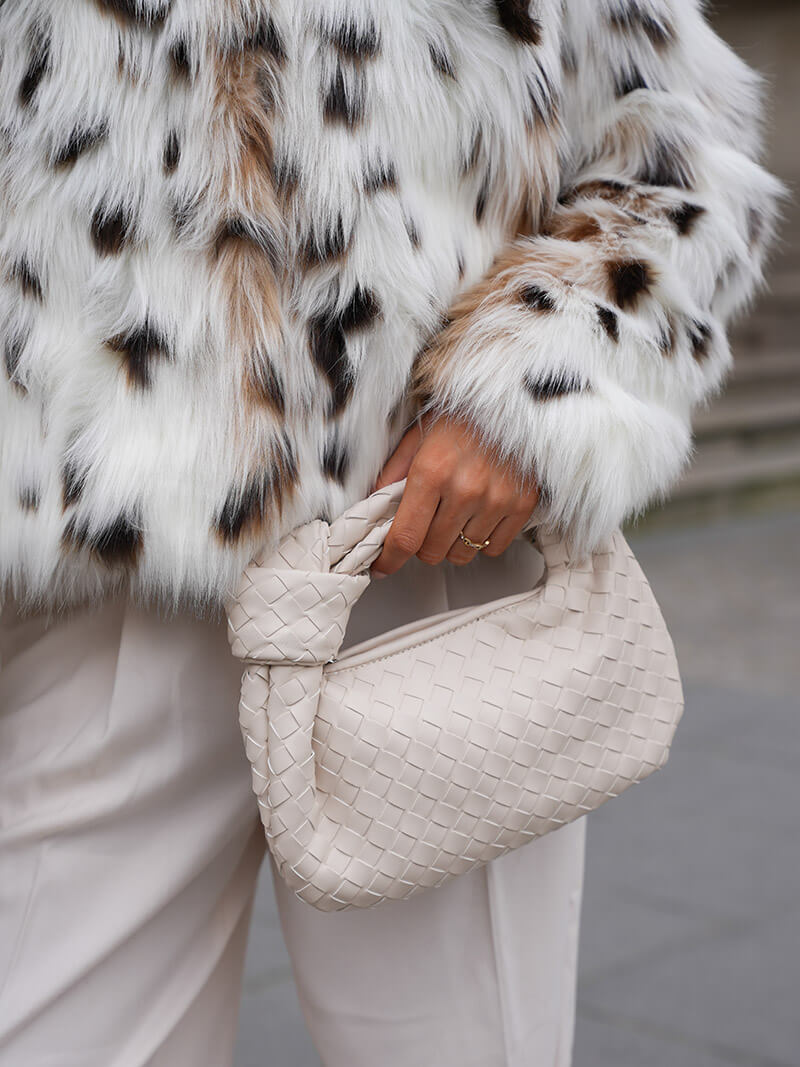 Mini sac tissé