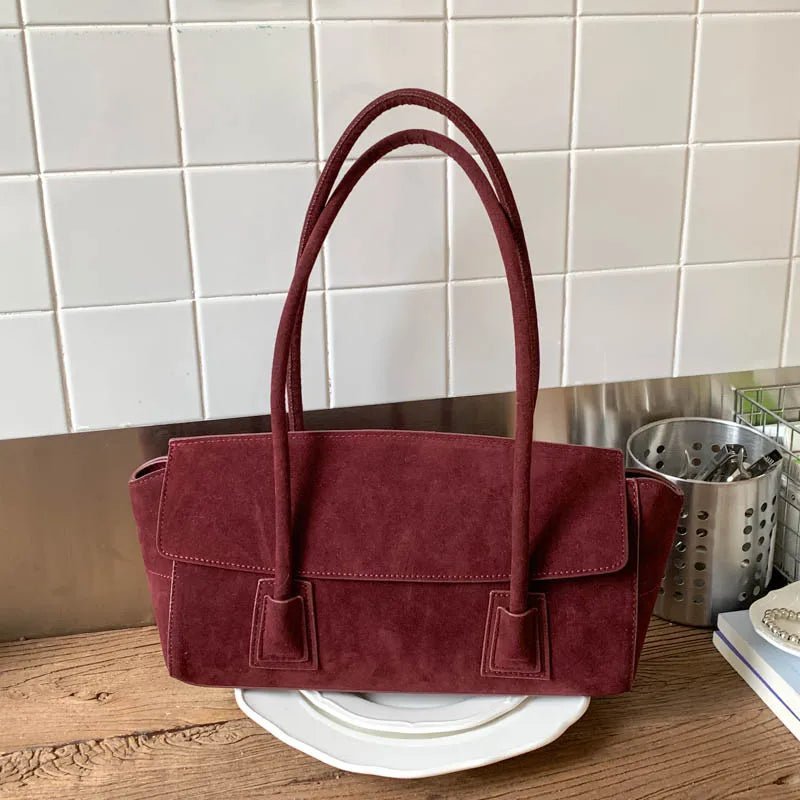 Sac cabas Yara en suédine synthétique à sequins