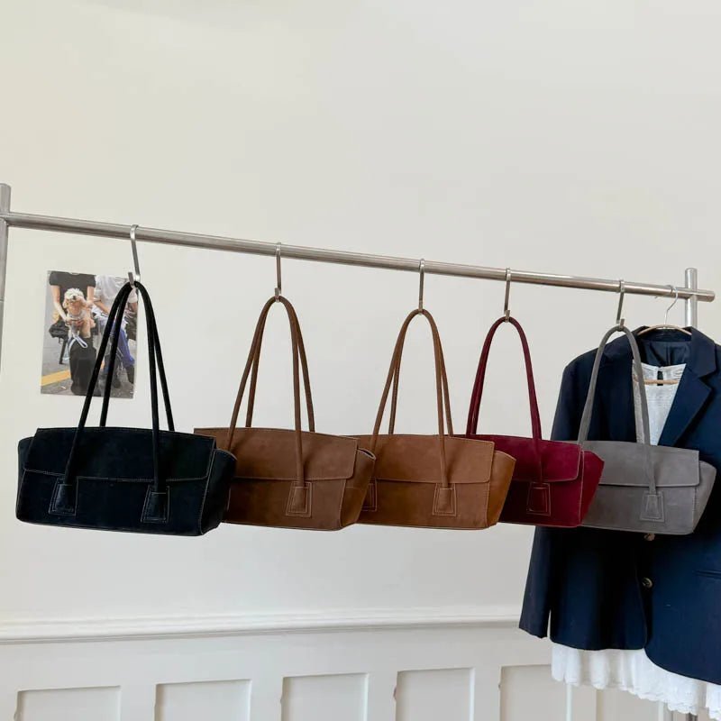 Sac cabas Yara en suédine synthétique à sequins