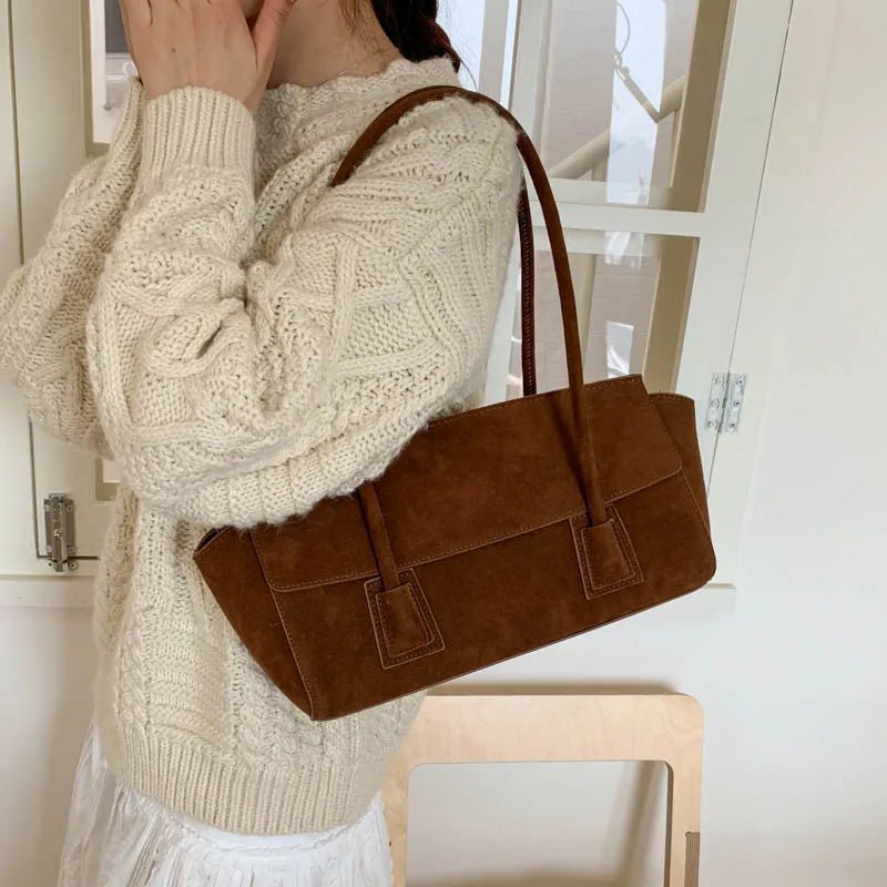 Sac cabas Yara en suédine synthétique à sequins