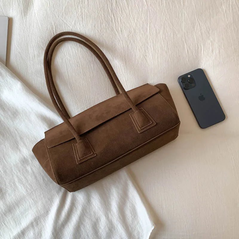 Sac cabas Yara en suédine synthétique à sequins