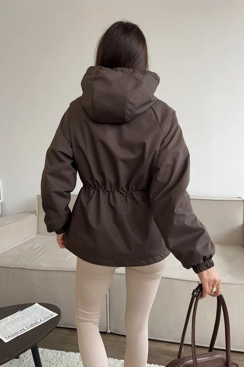 Veste Adelia imperméable à capuche