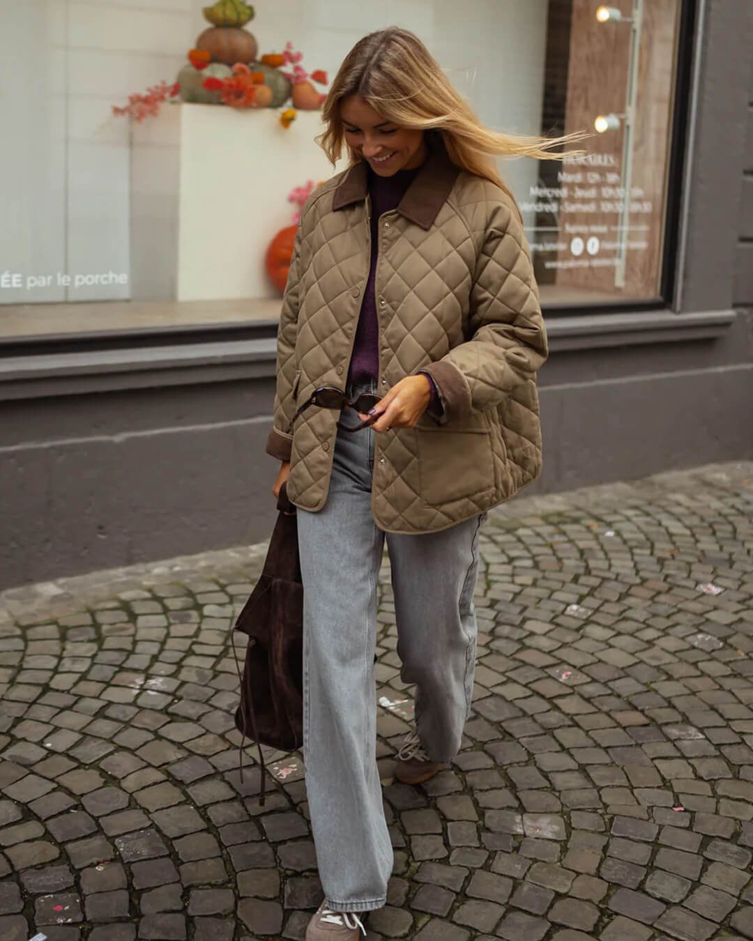 Veste rétro matelassée Alice