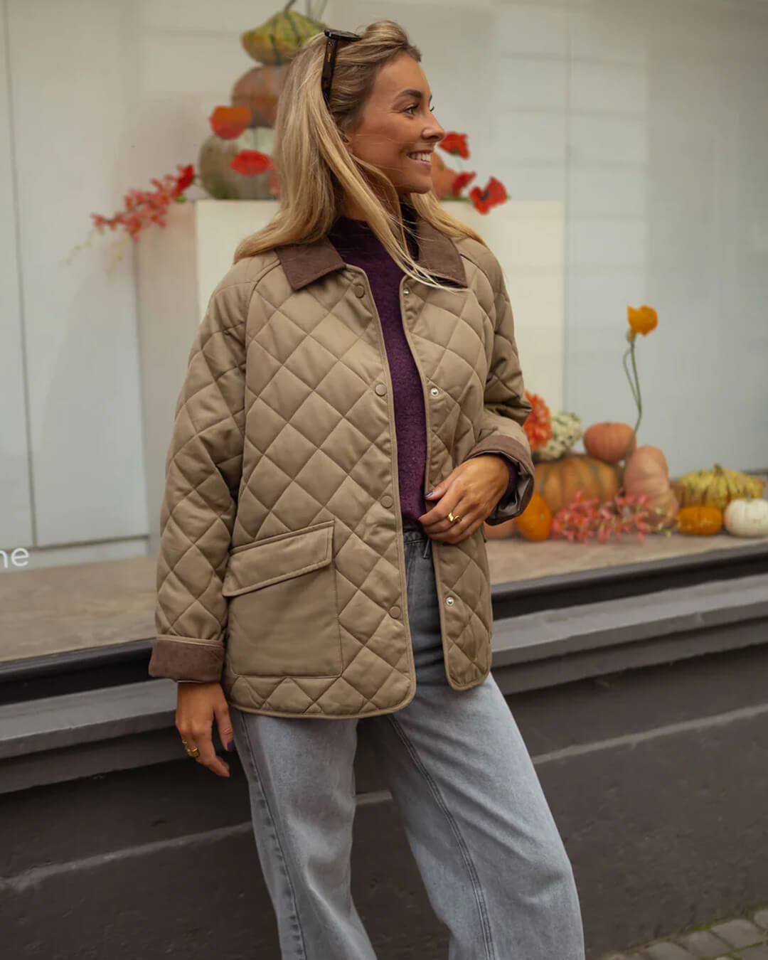 Veste rétro matelassée Alice