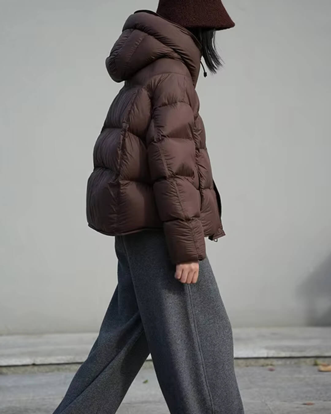 Veste matelassée à capuche Alina