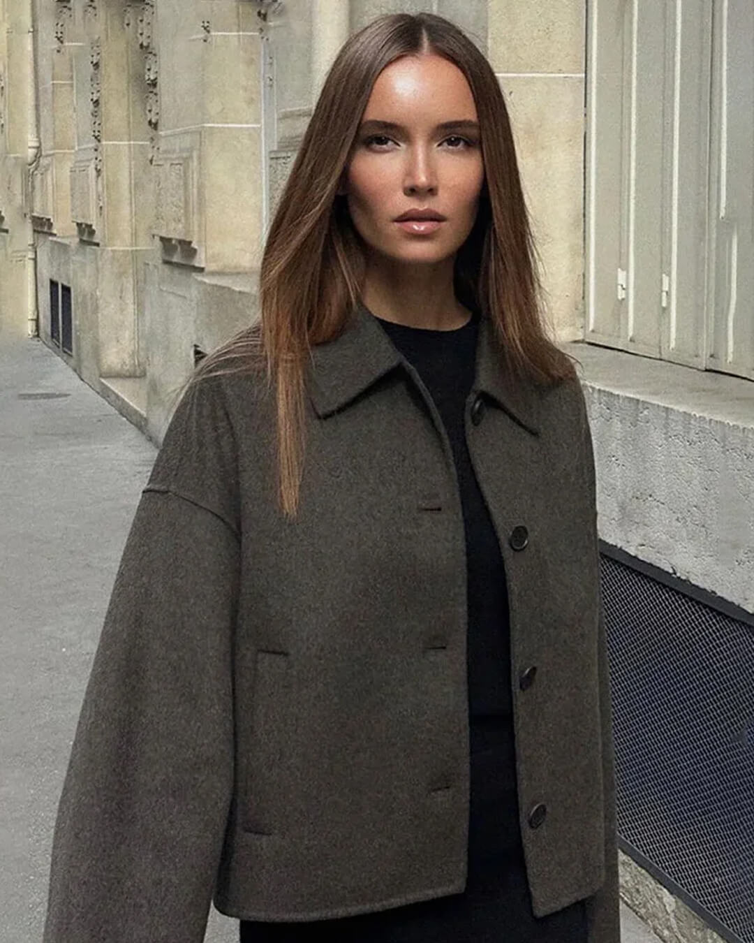 Veste courte boutonnée Angelina