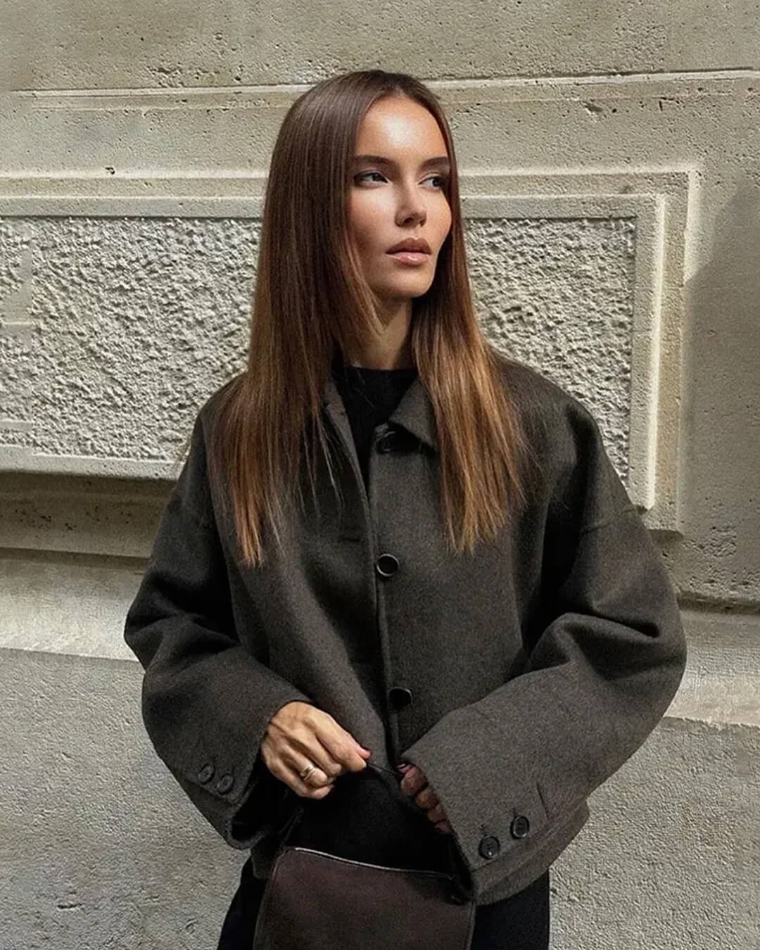 Veste courte boutonnée Angelina