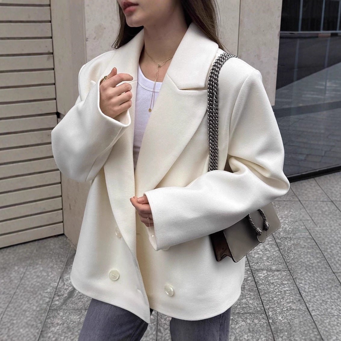 Manteau blazer décontracté Angeline