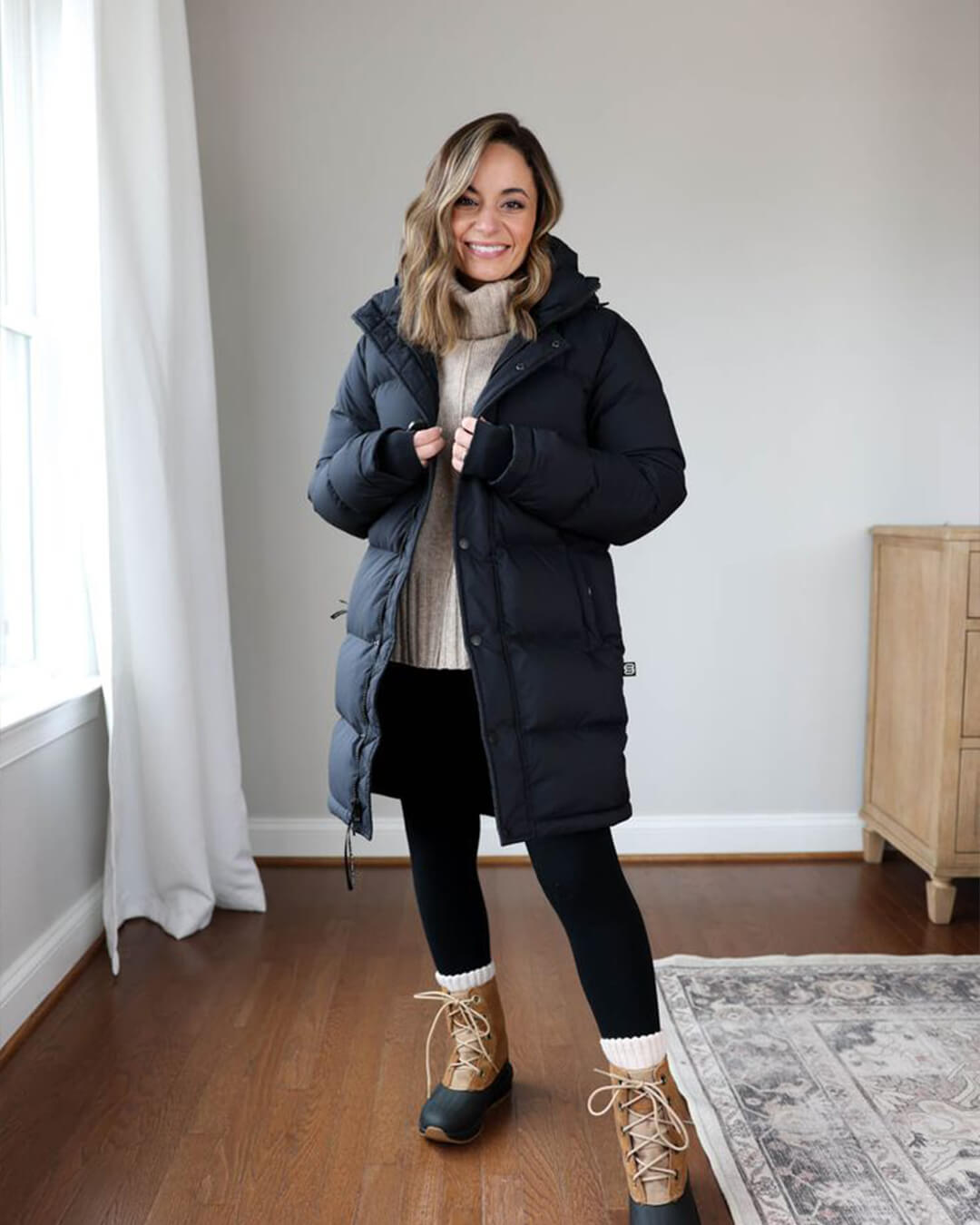 Veste parka à capuche Carlyn