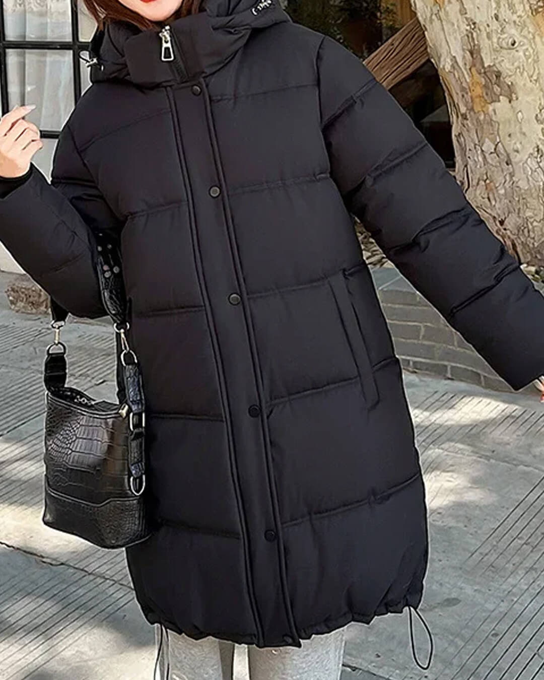 Veste parka à capuche Carlyn