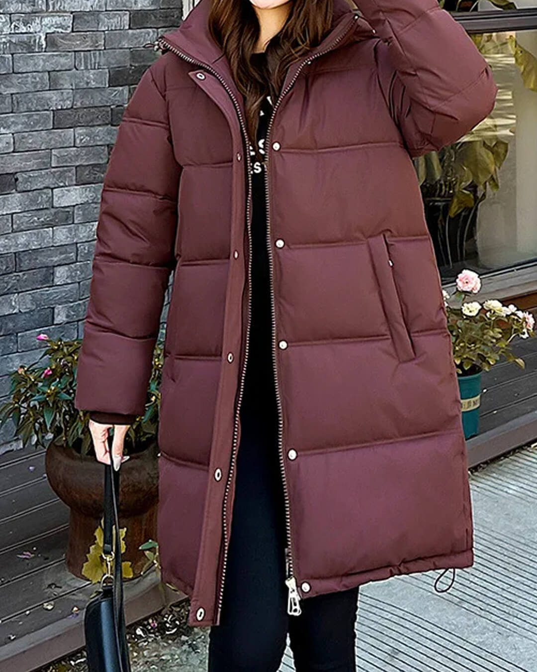 Veste parka à capuche Carlyn
