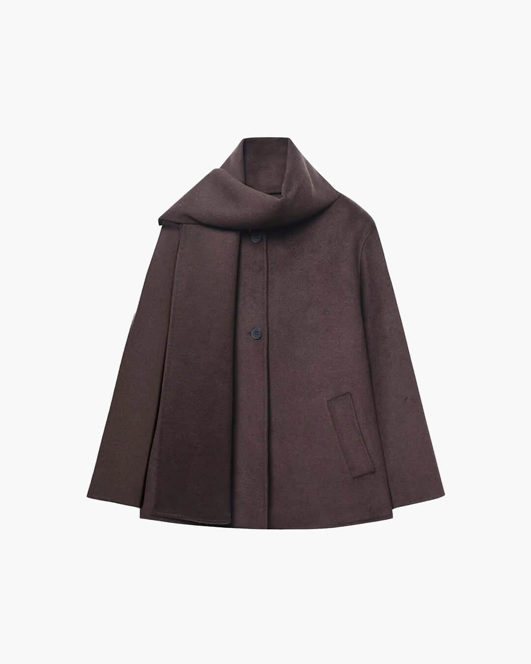 Manteau Cecille avec écharpe