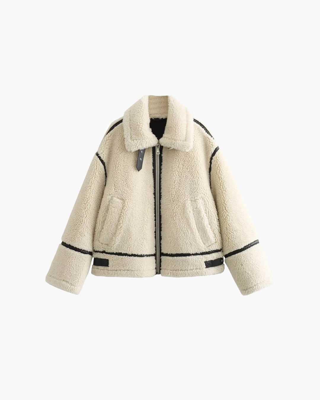 Veste bomber en bouclé Chantal