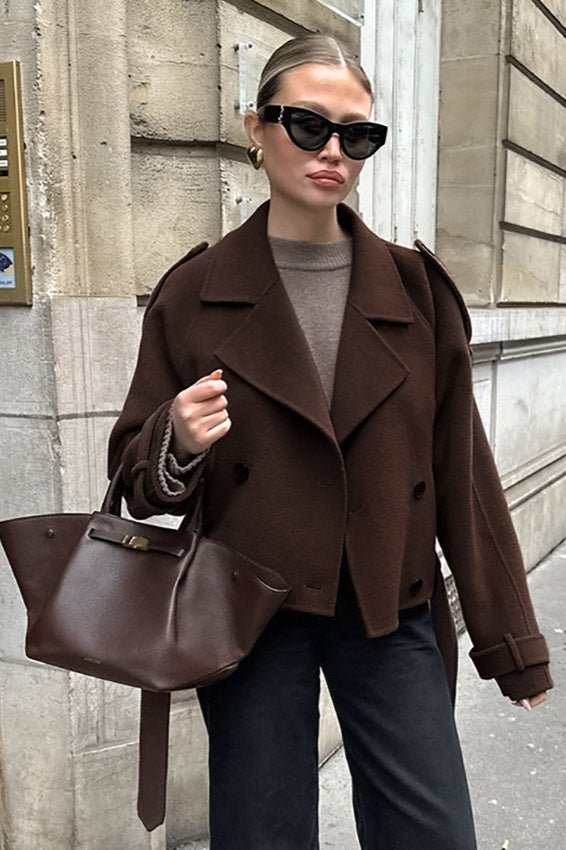 Manteau court d’automne et d’hiver Daphne