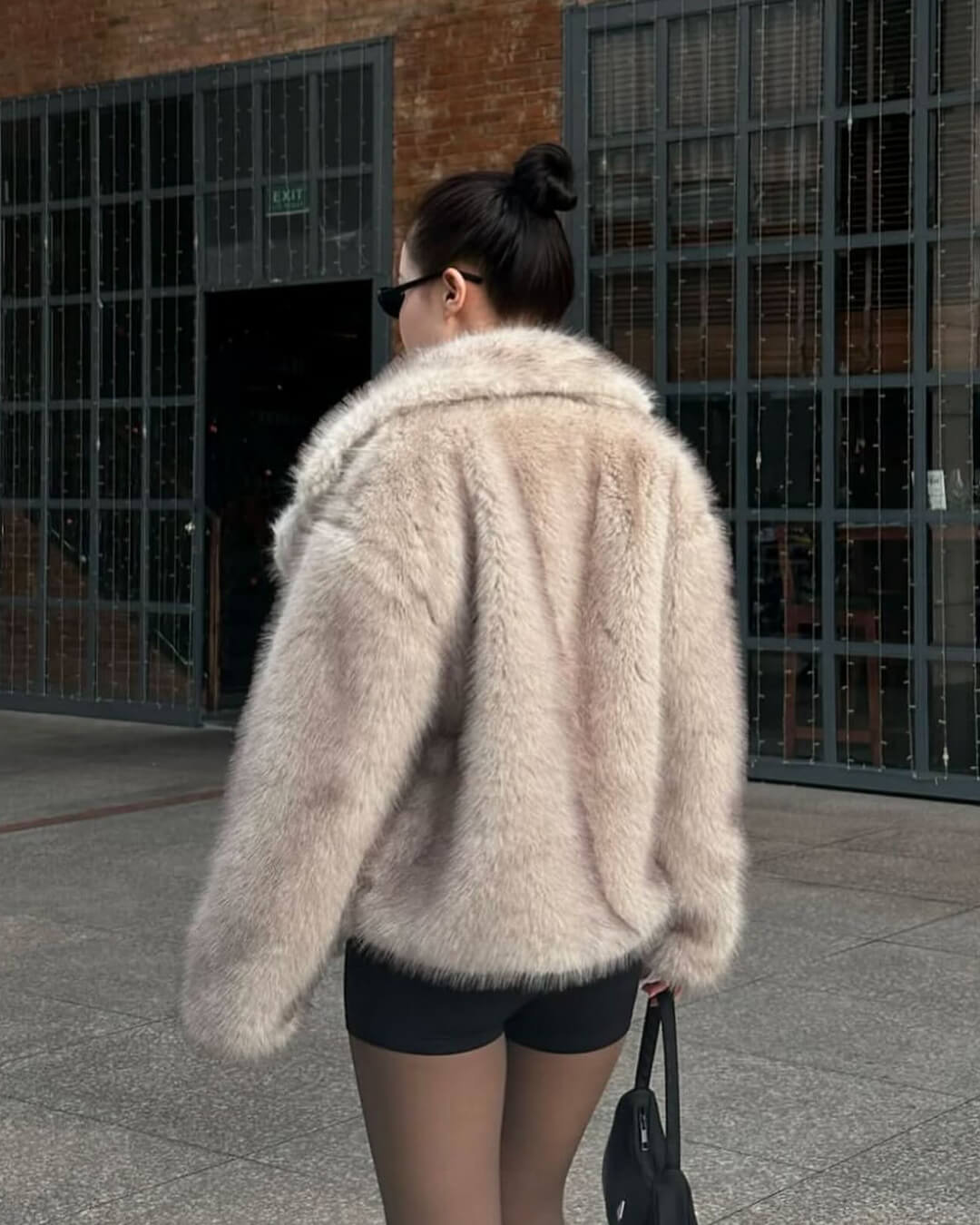 Veste duveteuse mi-longue Darcy