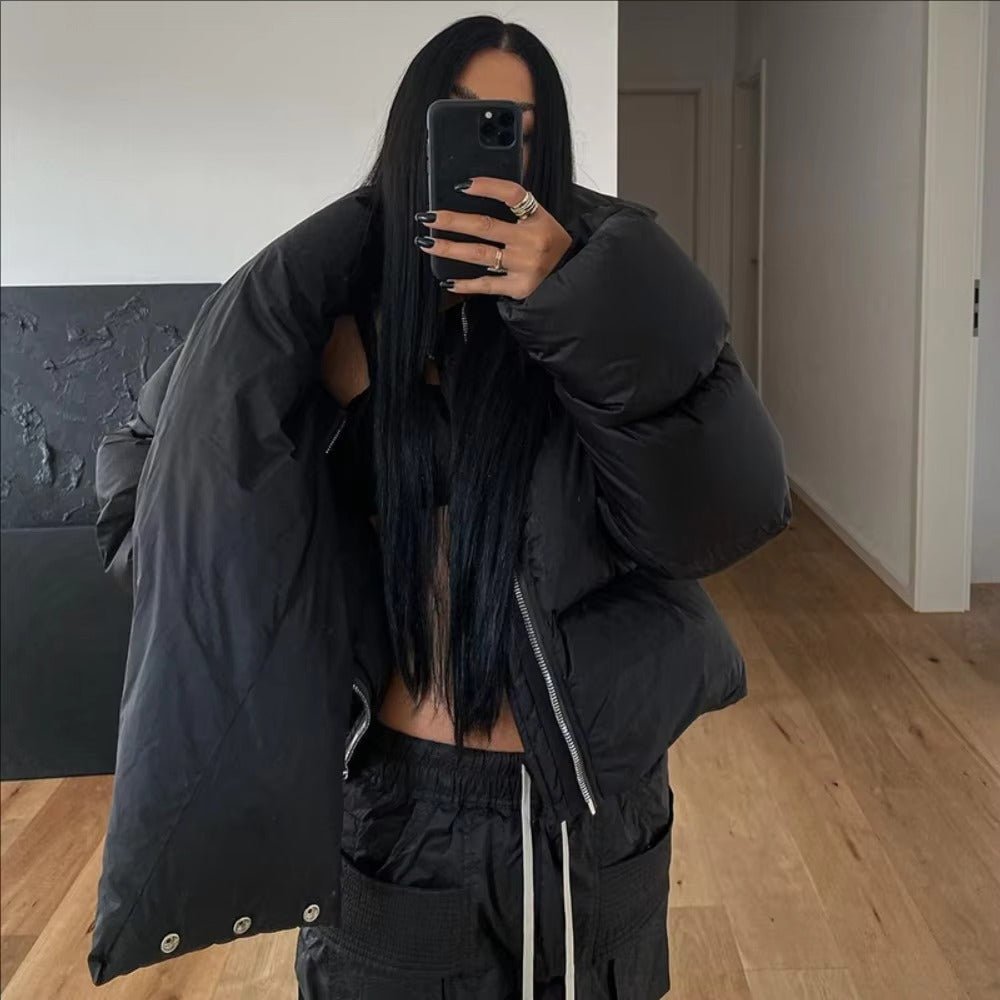 Veste matelassée à col cheminée Donna