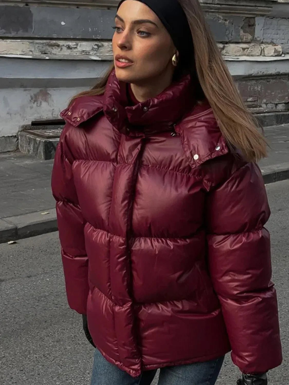 Parka matelassée à capuche Eliza