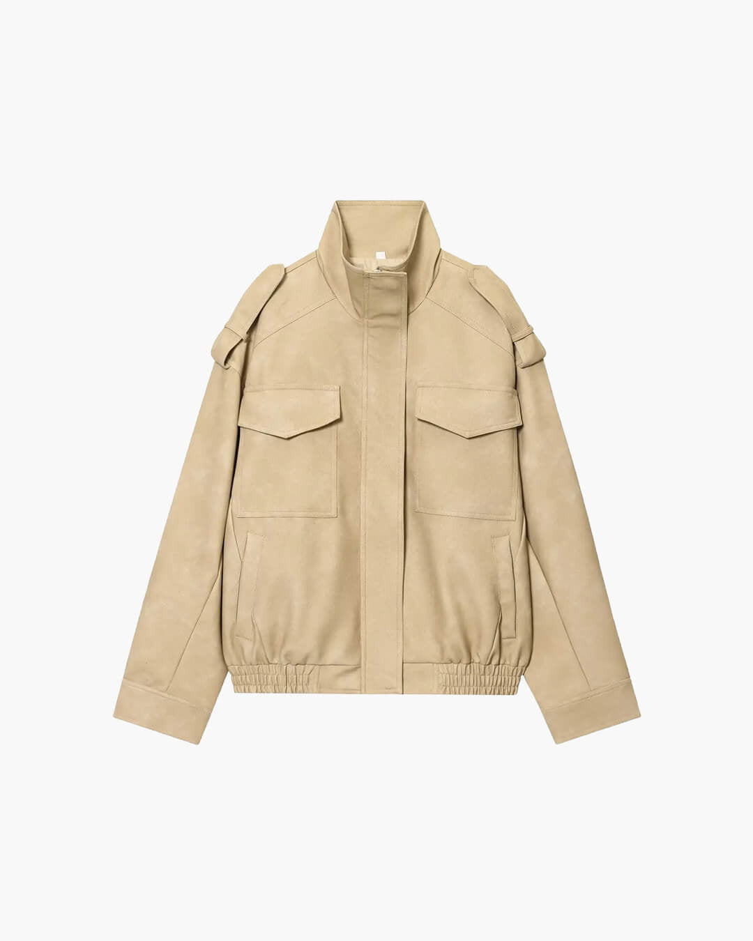 Blouson bomber Elyssa en daim