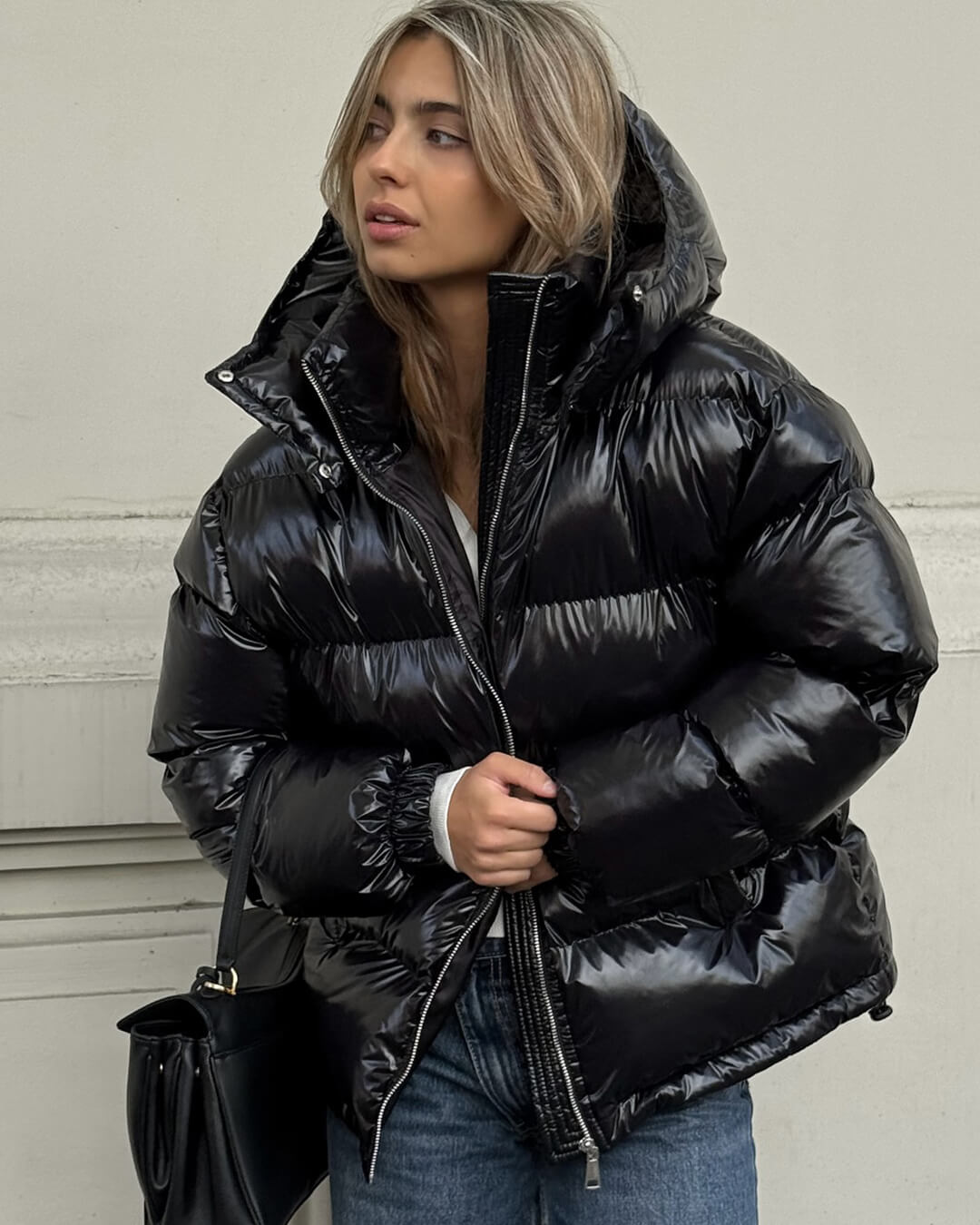 Veste matelassée à capuche Geraldine