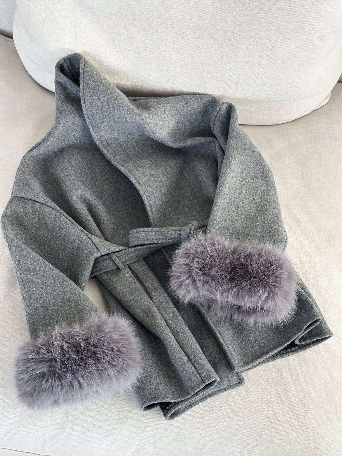 Manteau en fausse fourrure Grace