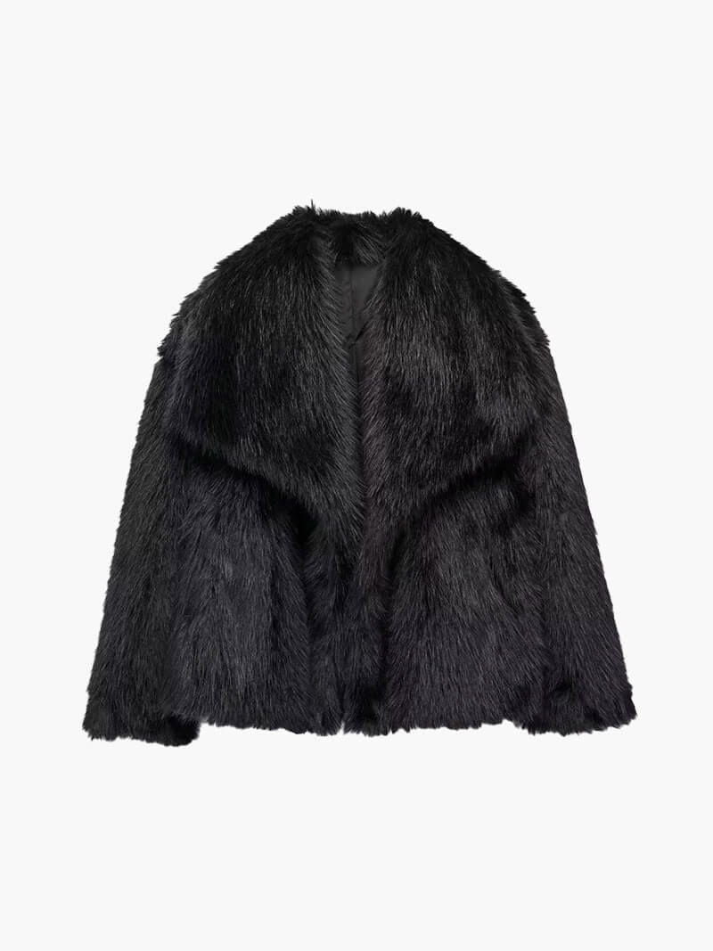 Manteau en fausse fourrure de Jenna