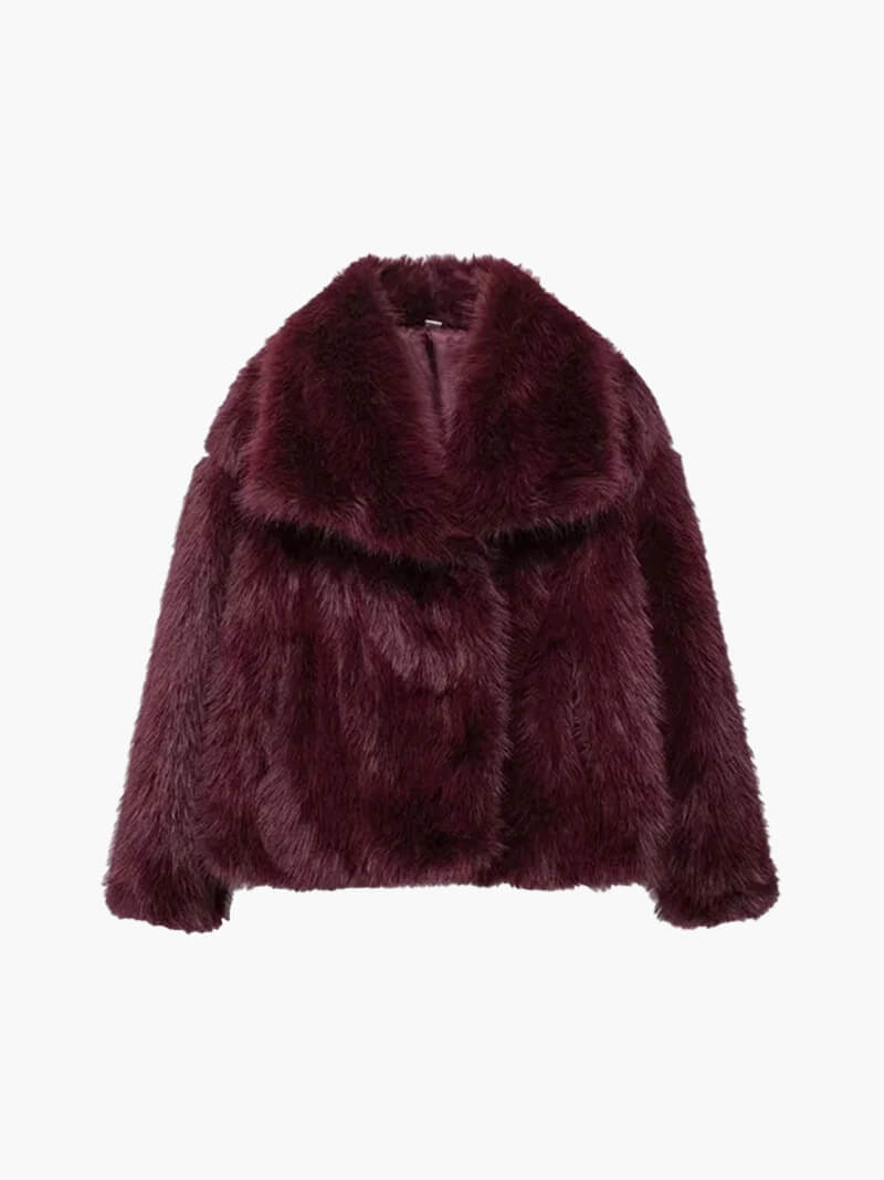 Manteau en fausse fourrure de Jenna