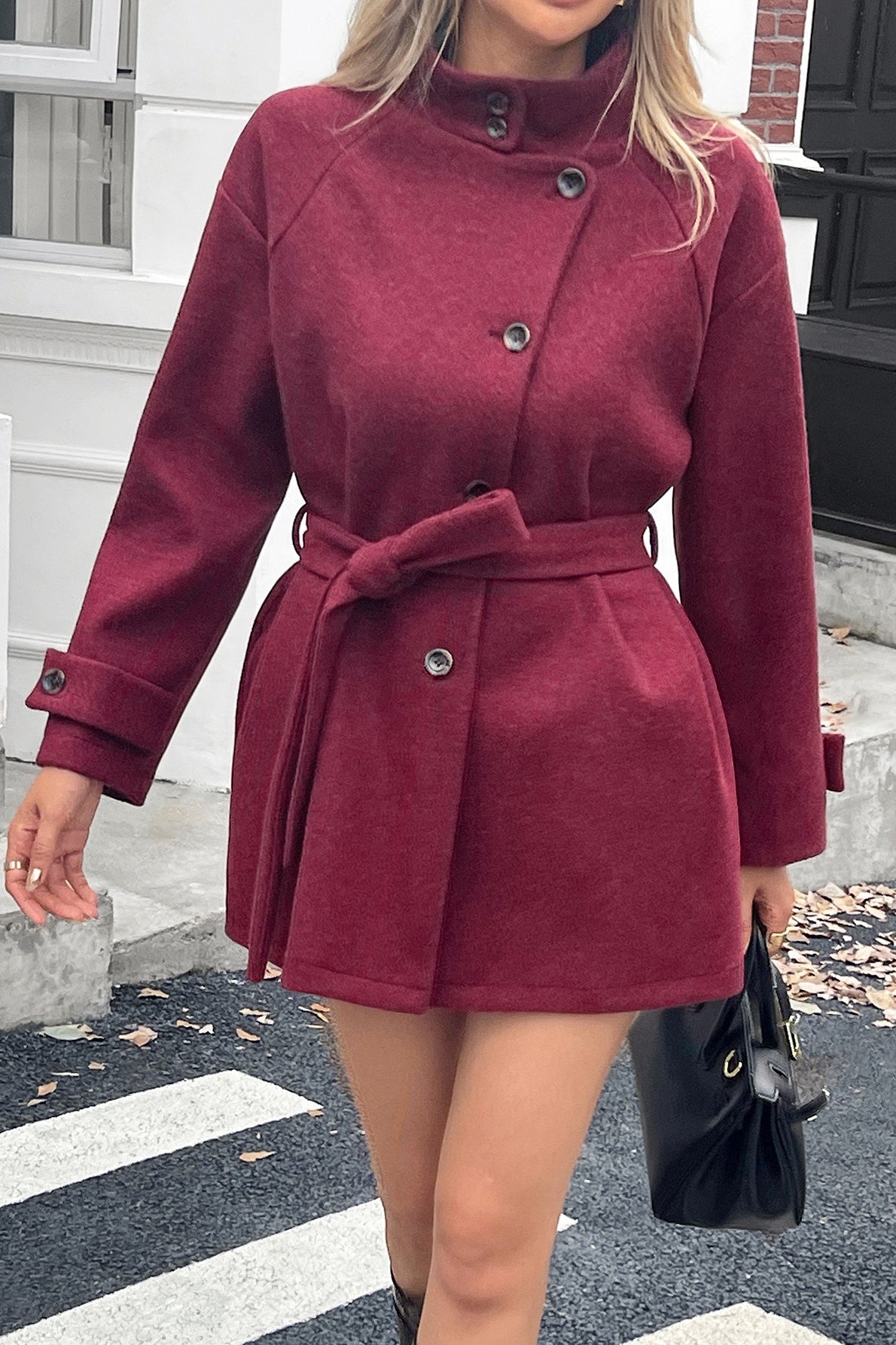Manteau Jolina avec ceinture