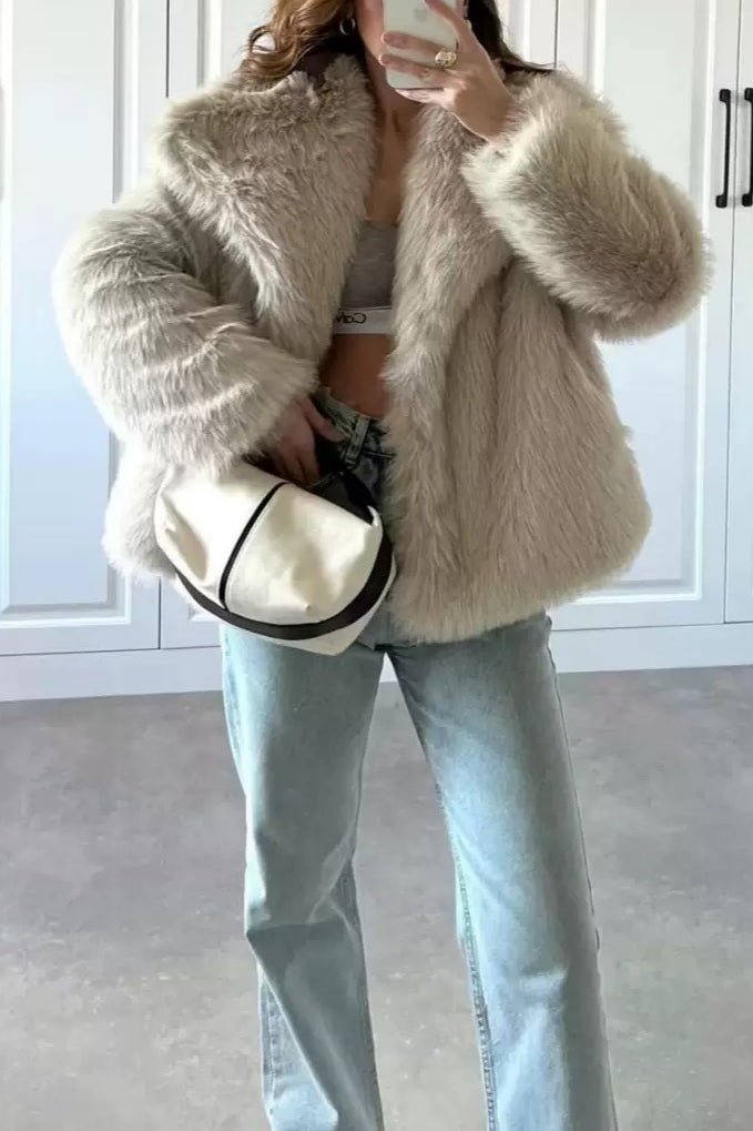 Veste en similicuir Krista