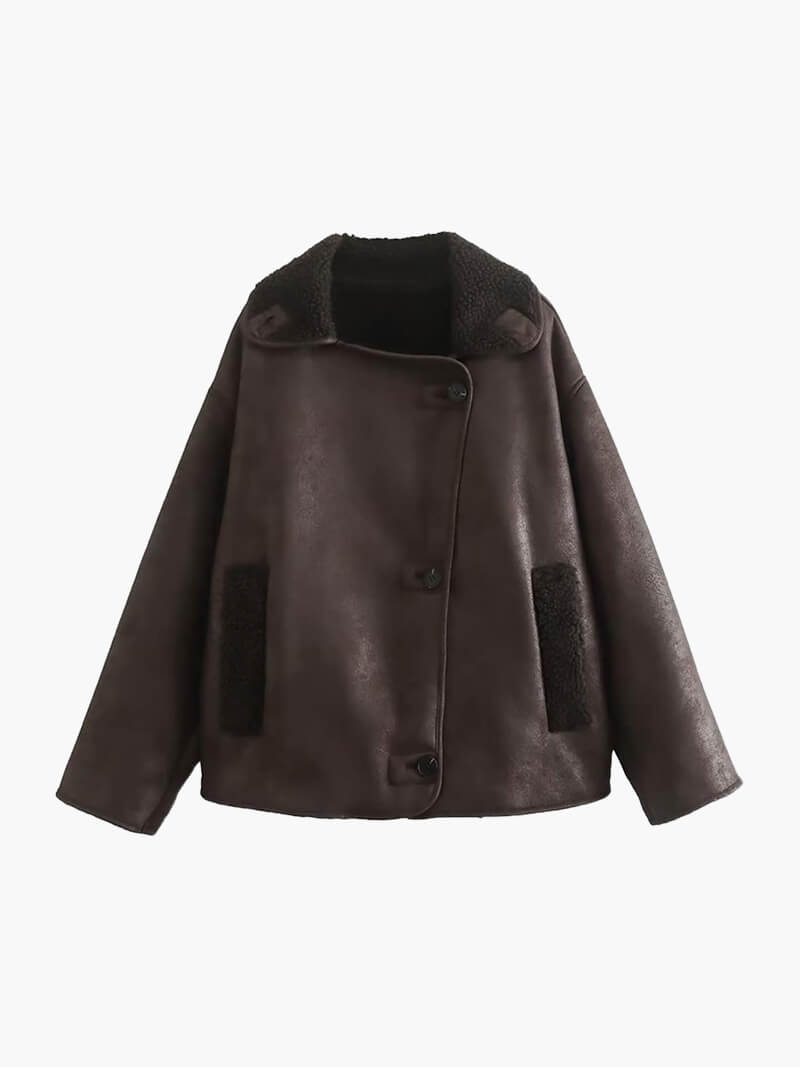 Veste Laila en similicuir