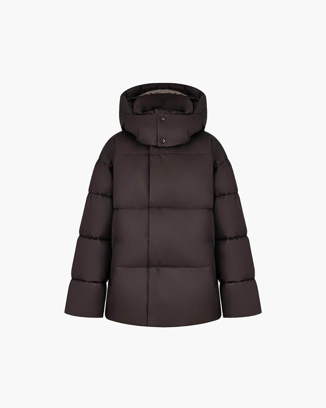 Leila Manteau matelassé oversize à capuche amovible