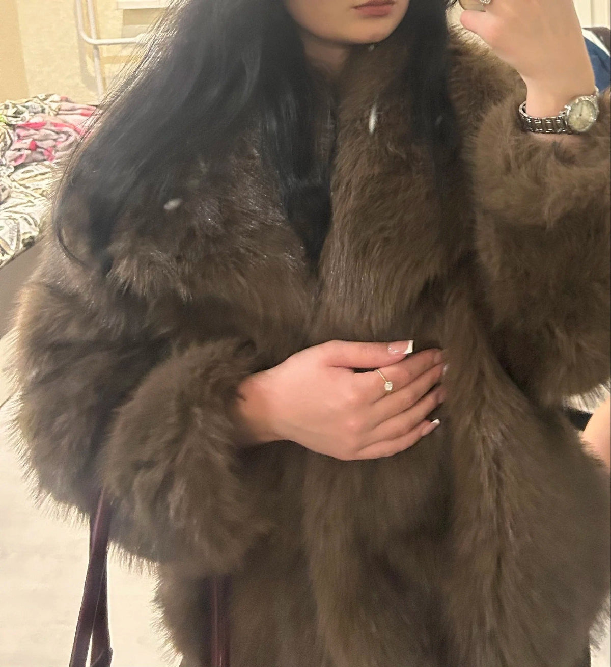 Veste Mandy en similicuir