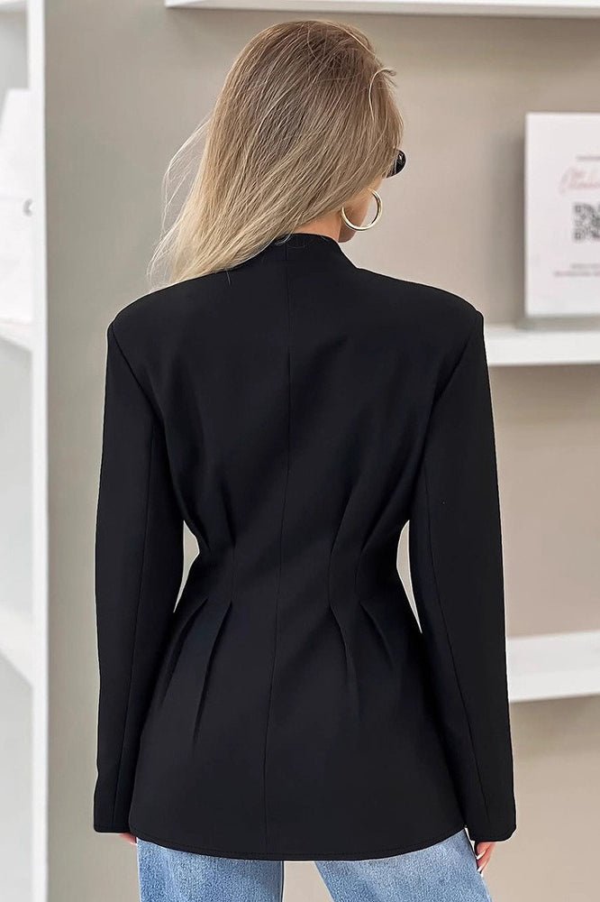 Blazer Margarita plissé