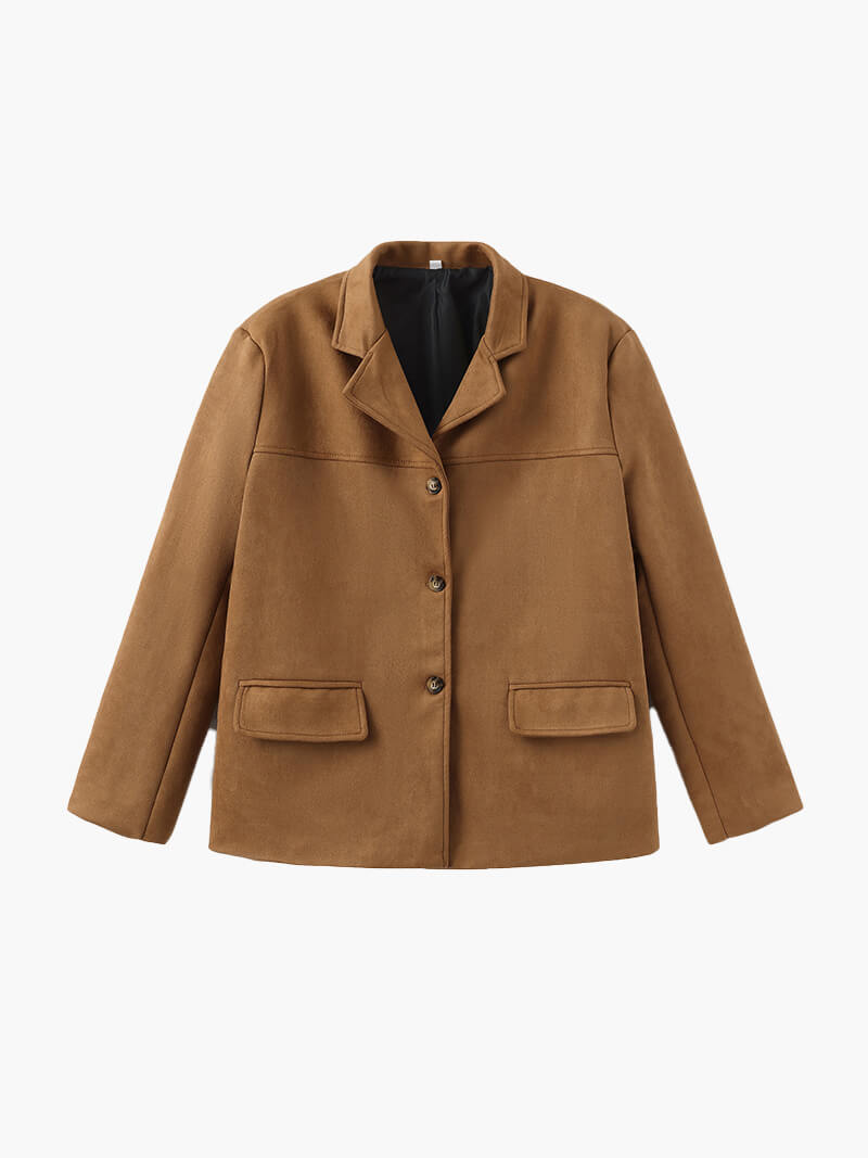 Veste Matilda en daim synthétique