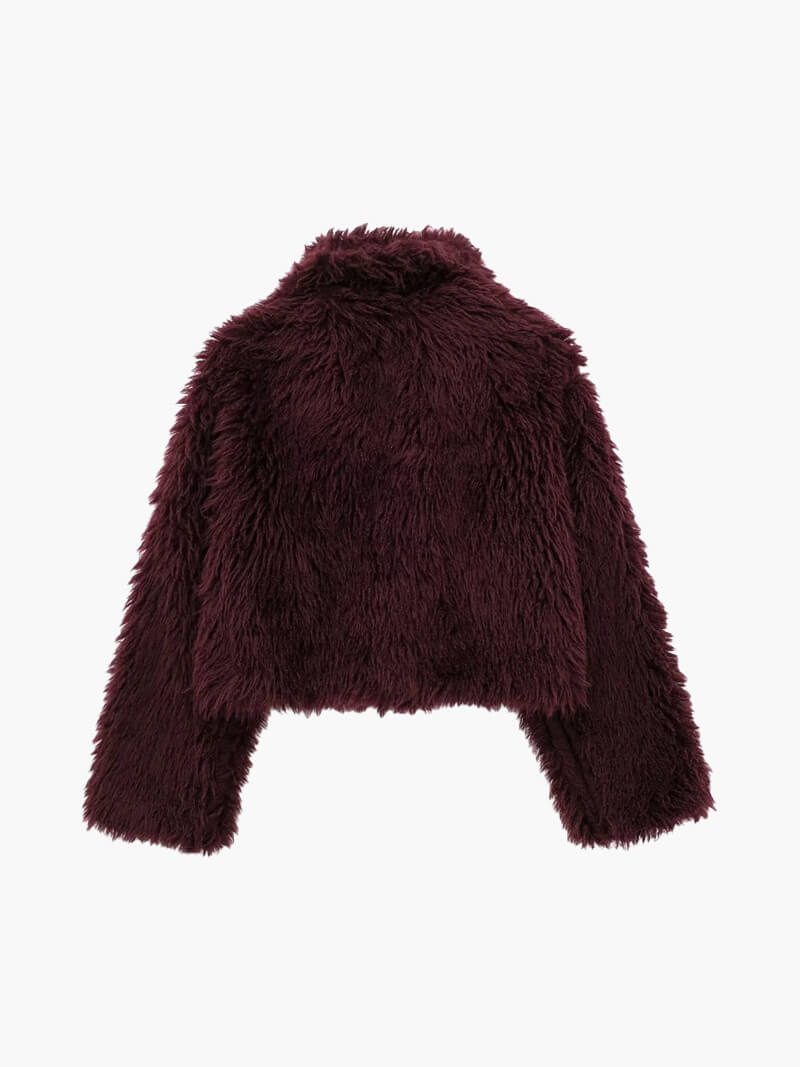 Veste en similicuir Mia