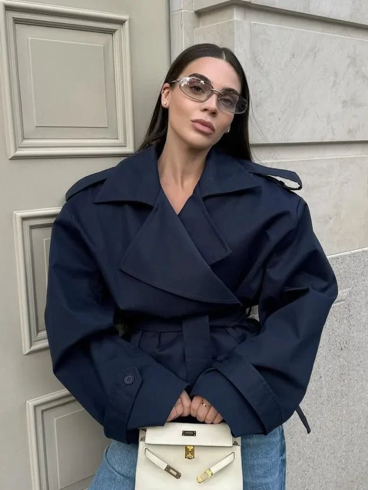 Trench court ceinturé Molly