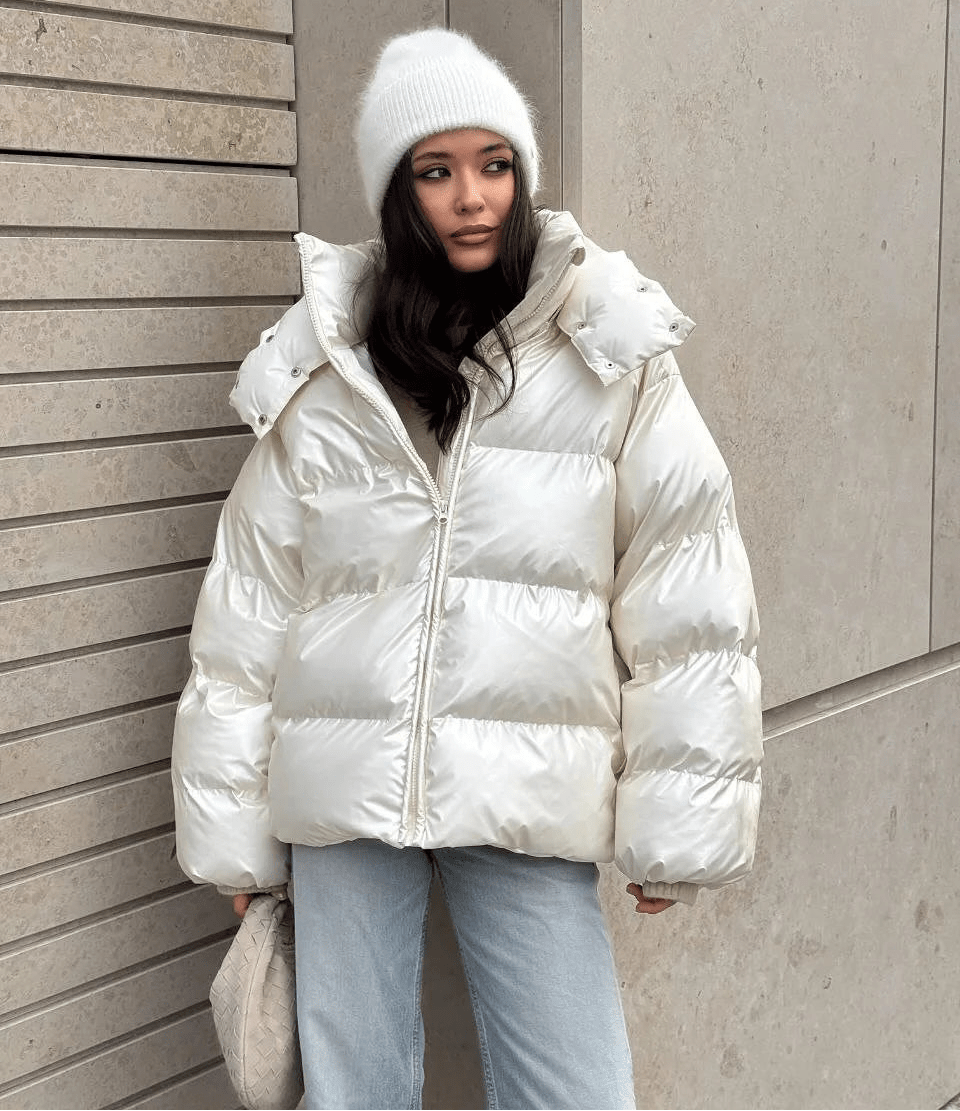 Nica Manteau matelassé à capuche