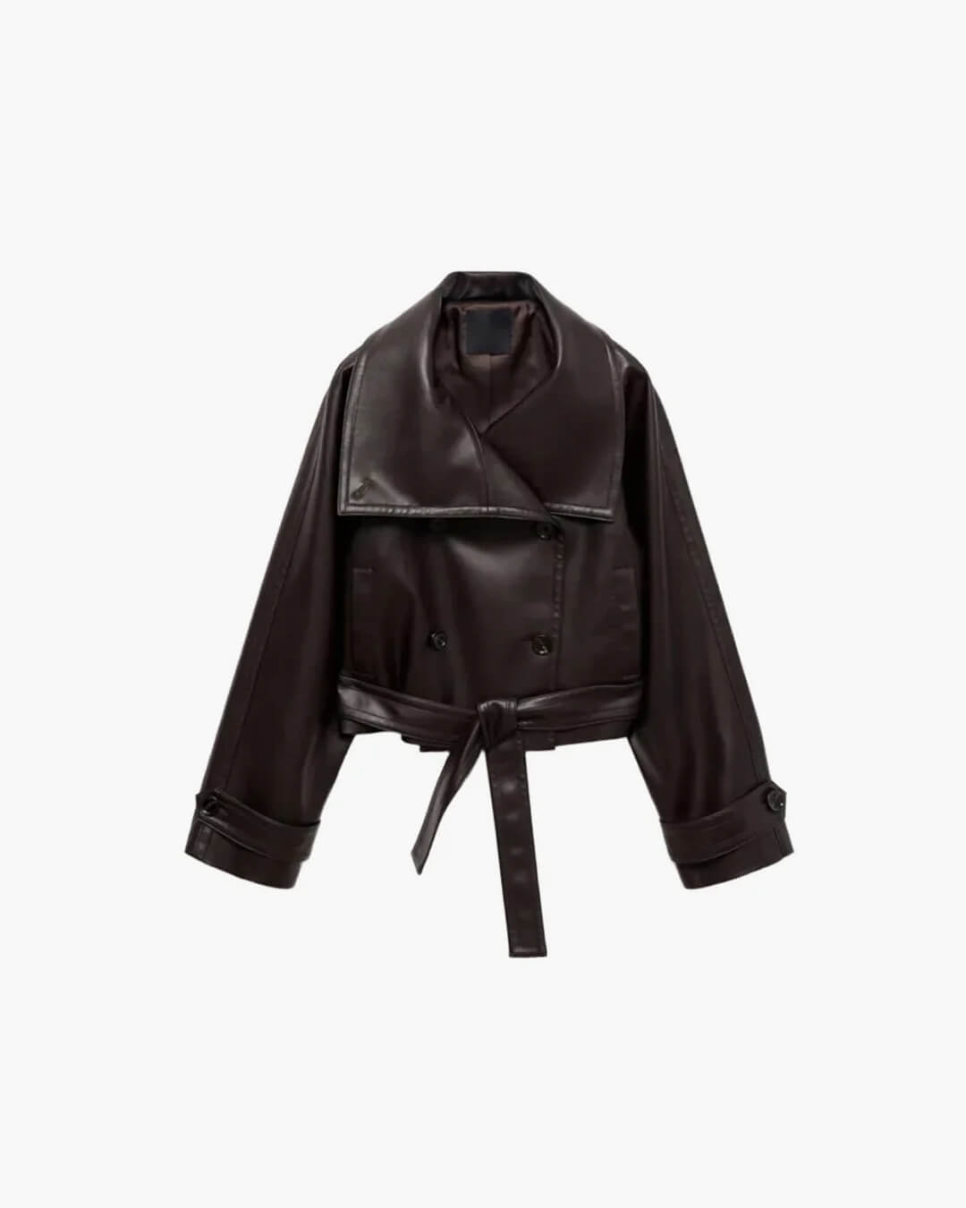 Veste en cuir Nina
