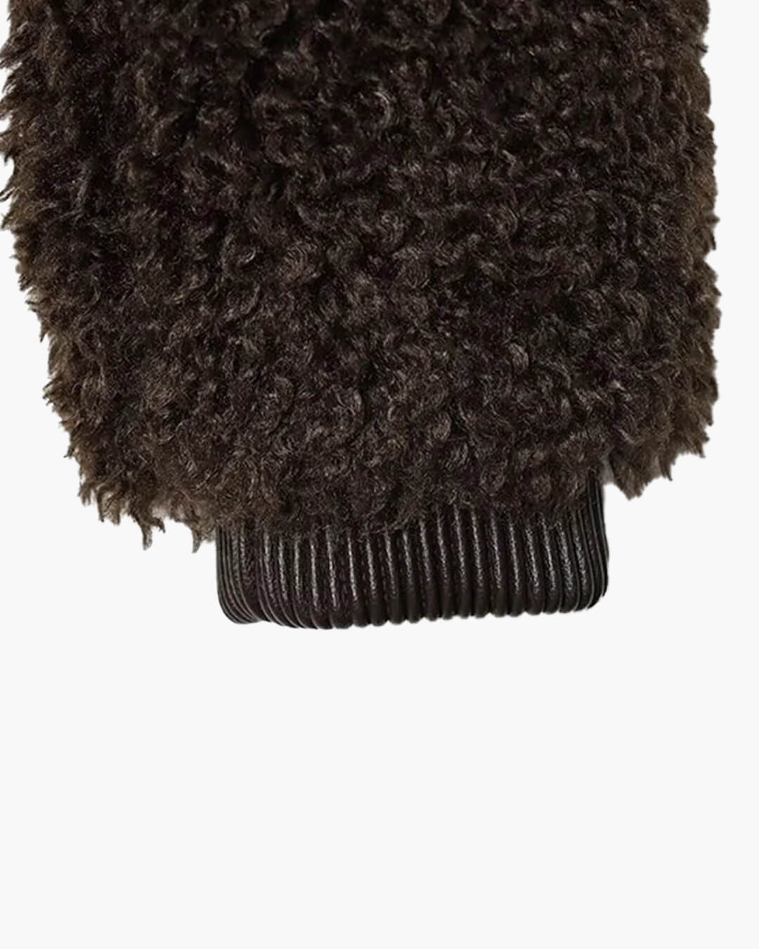 Veste teddy en fausse fourrure Porsha
