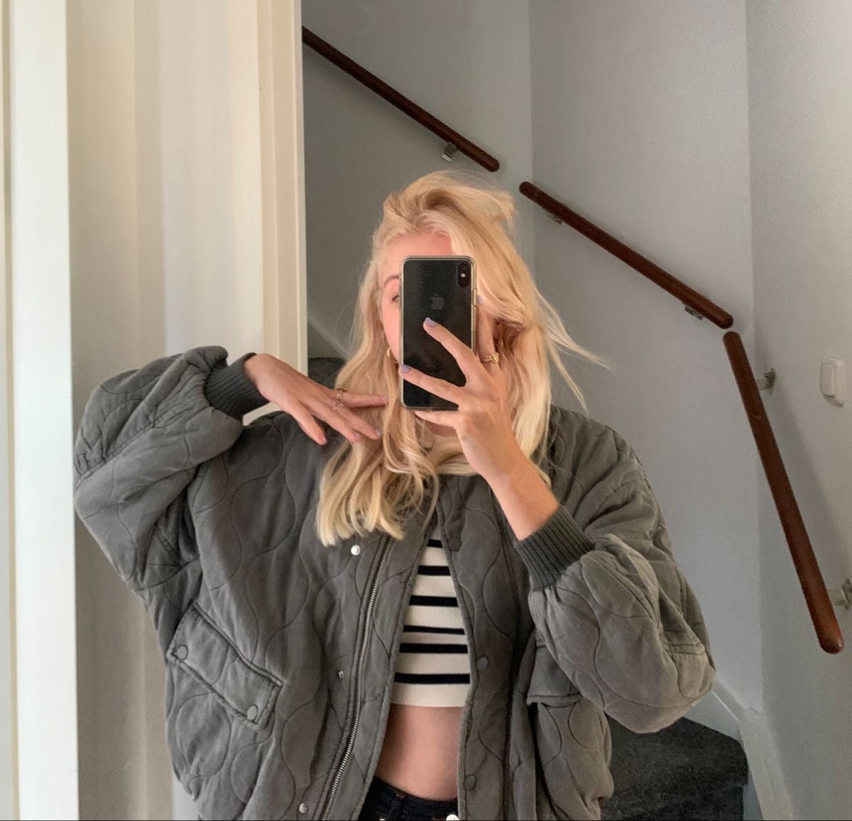 Aisima veste bomber matelassée SOERA
