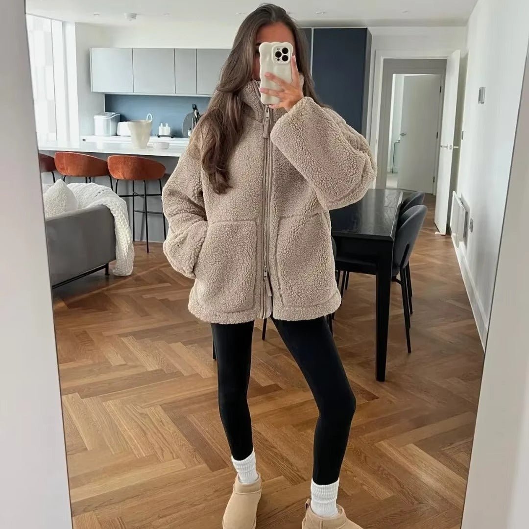 Veste teddy zippée Tidy