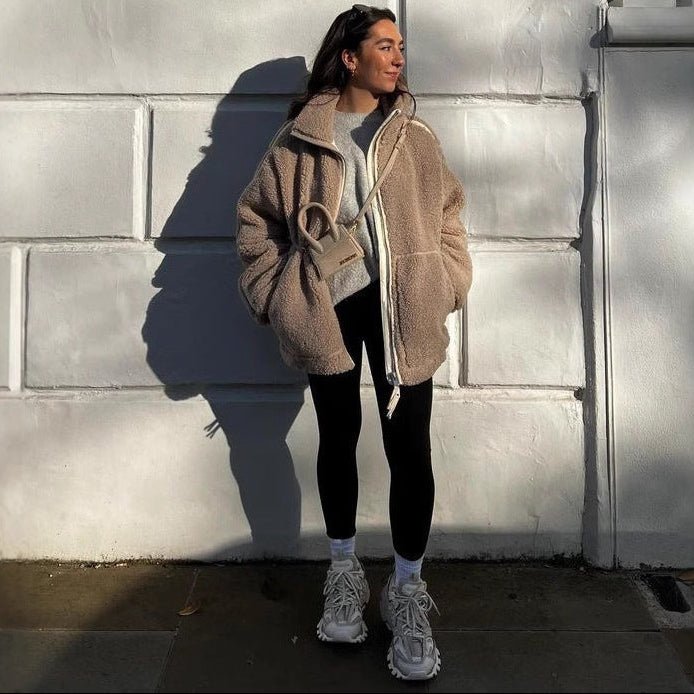 Veste teddy zippée Tidy