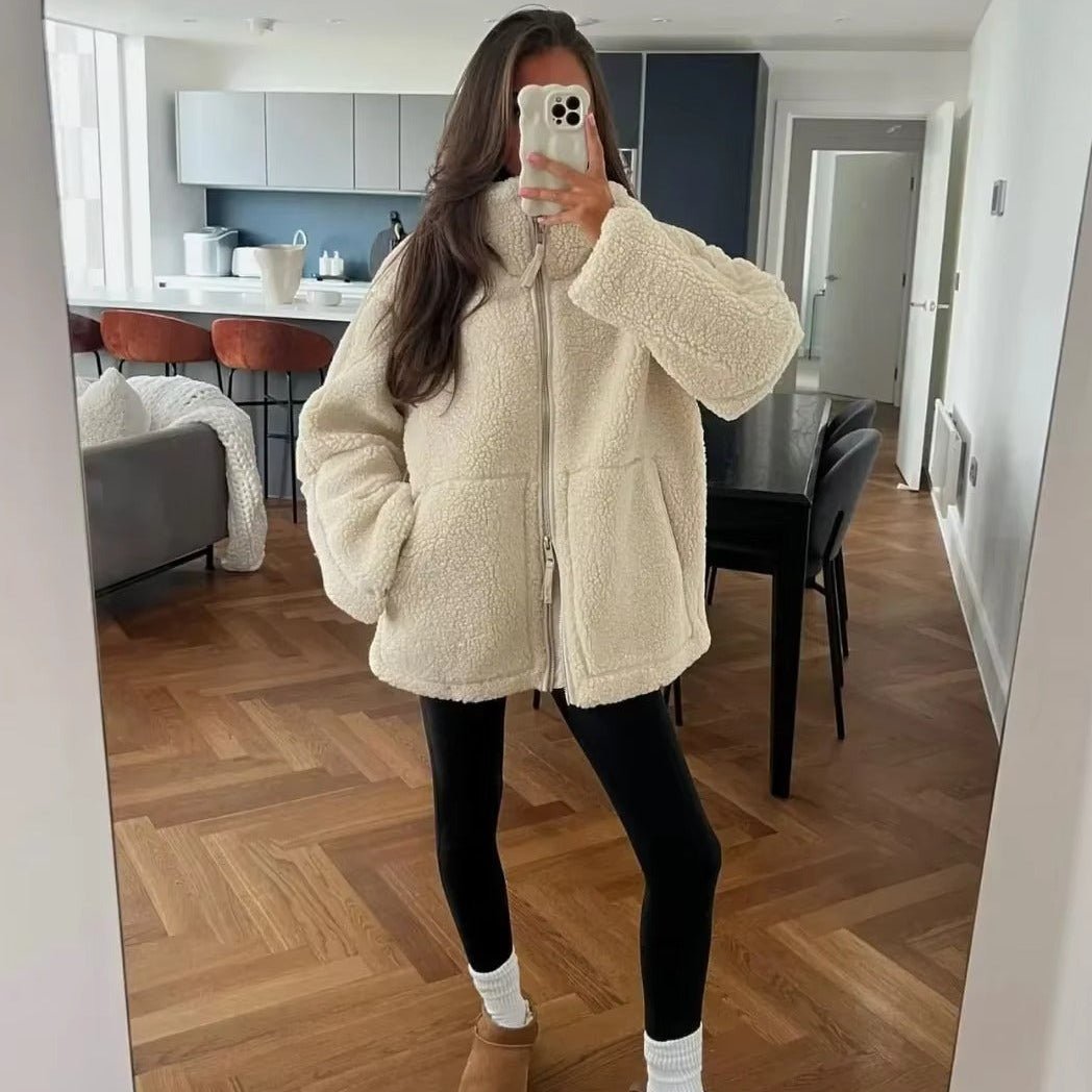 Veste teddy zippée Tidy
