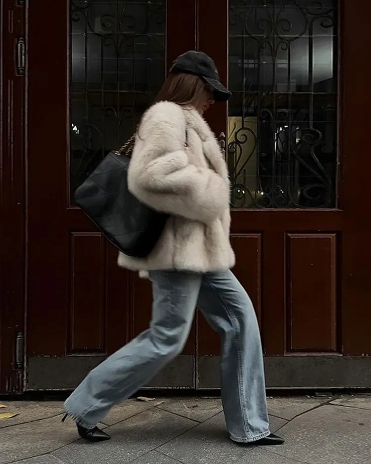 Manteau en fausse fourrure Tilda