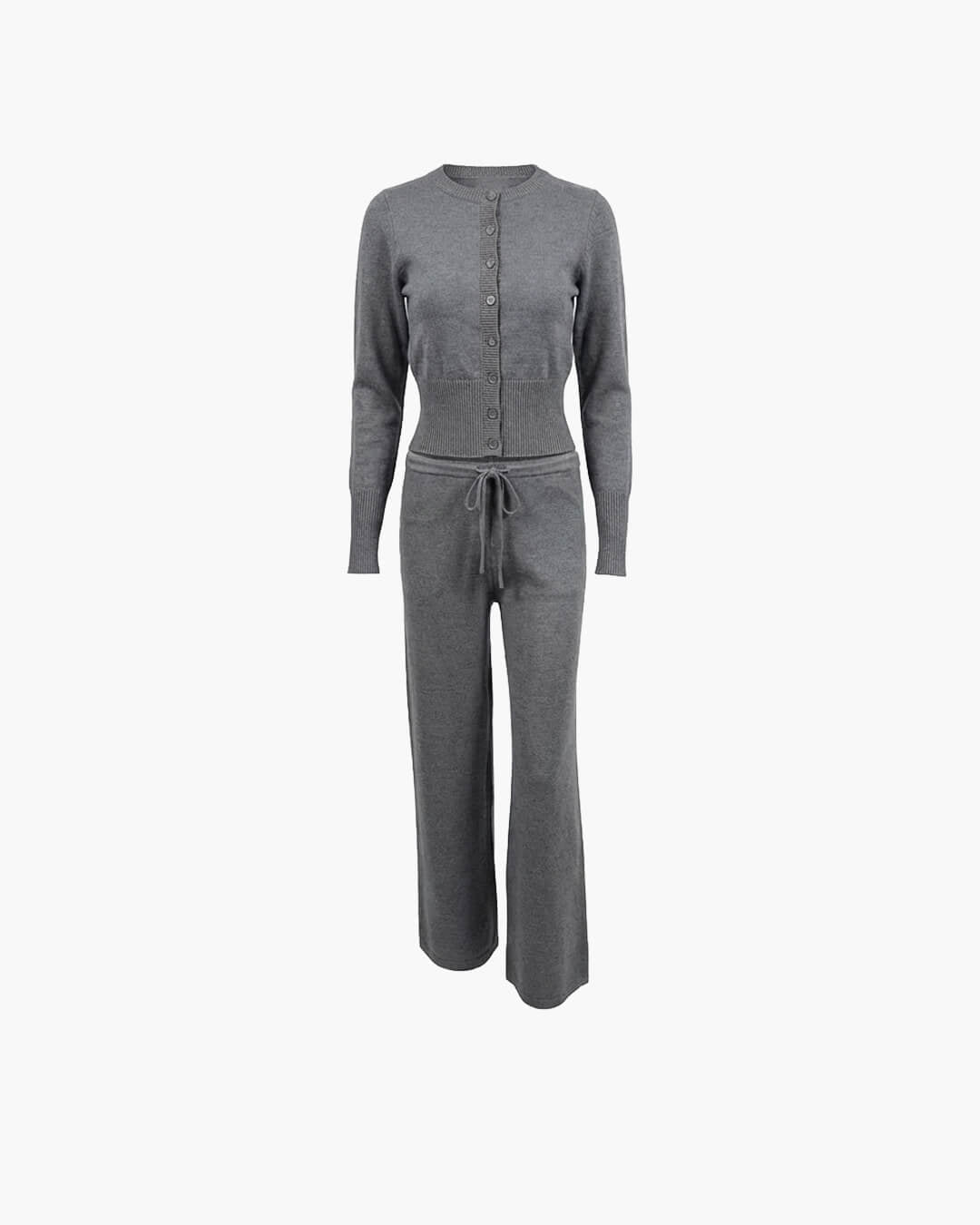 Ensemble cardigan en maille et pantalon Aimee