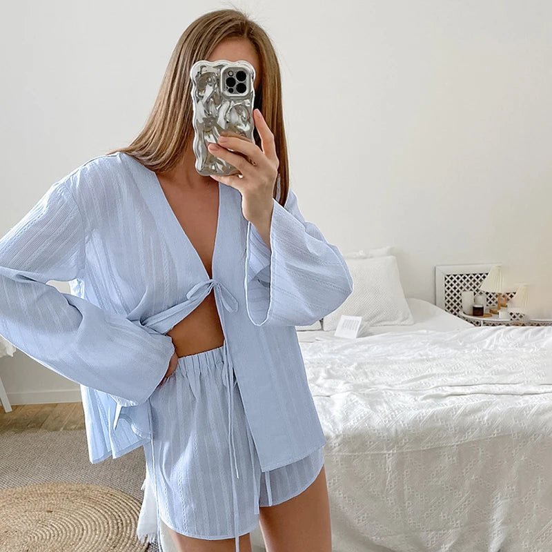 Ensemble cardigan et short Julienne