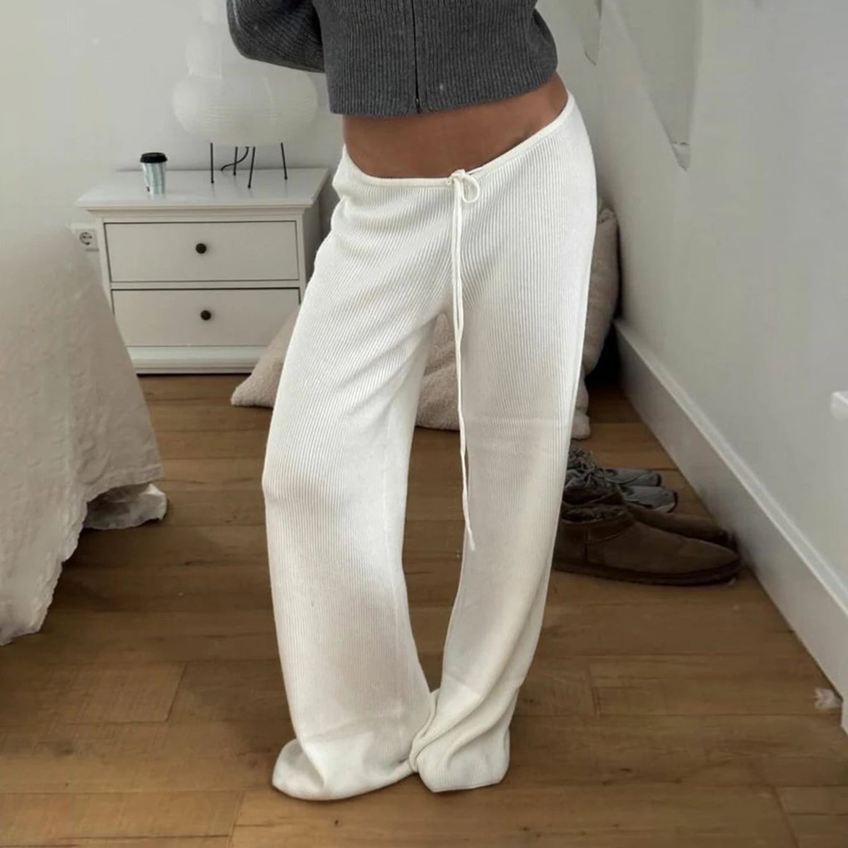 Pantalon Lorena en maille pour rester à la maison