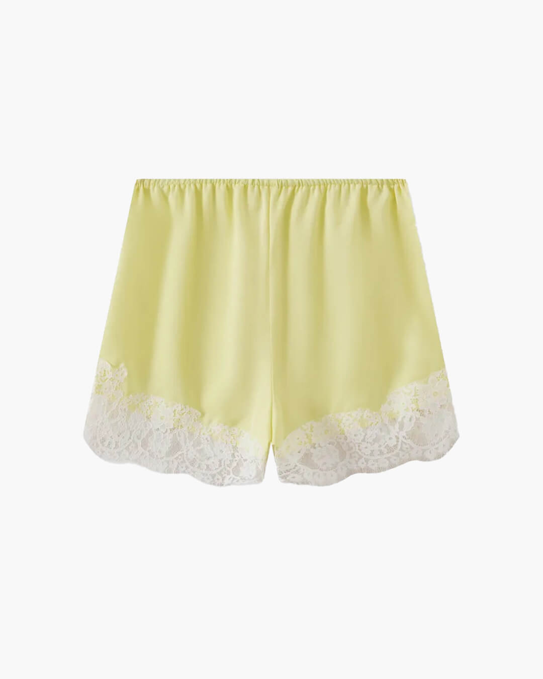 Short en satin avec dentelle Shaina