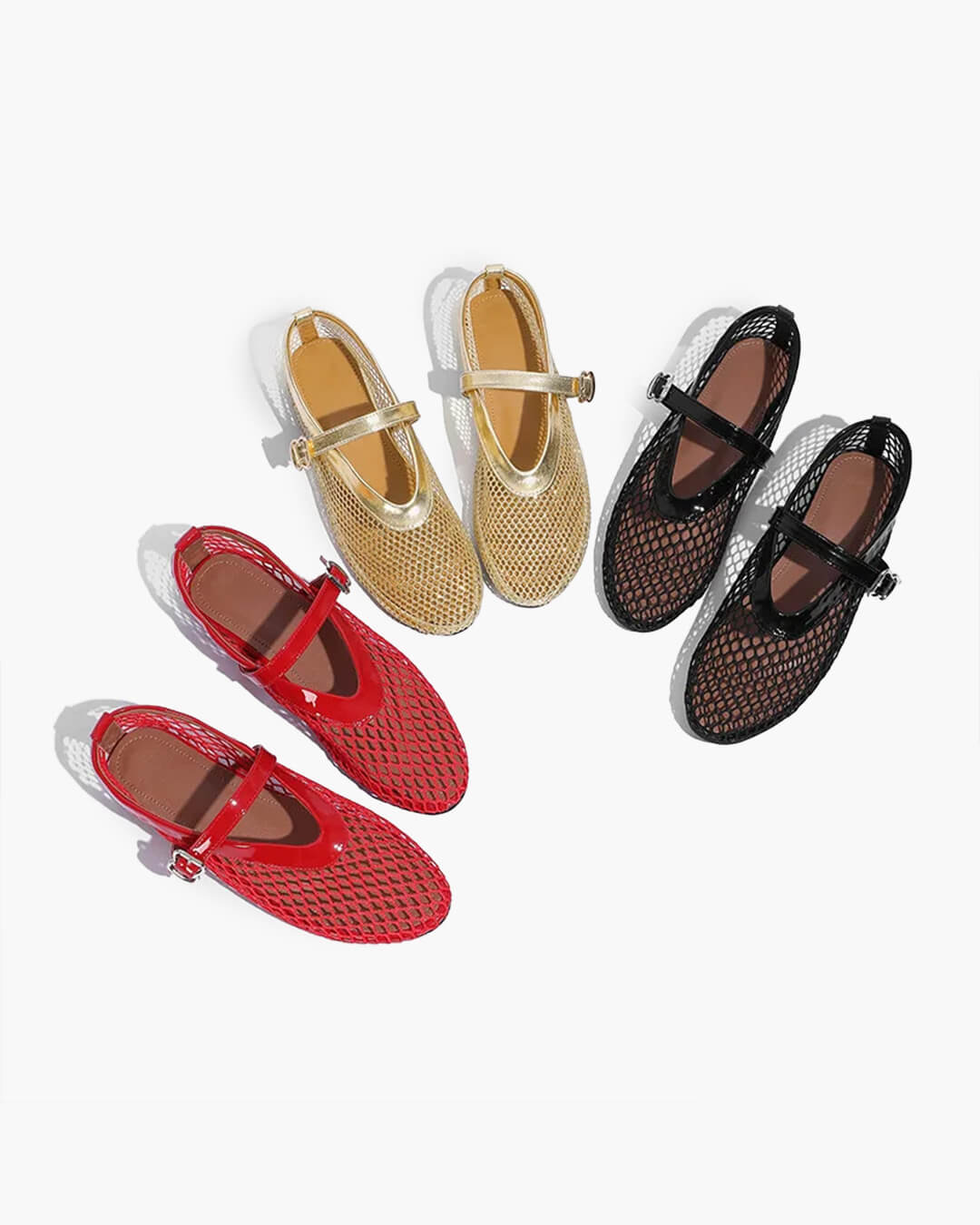 Ballerines en maille Elena