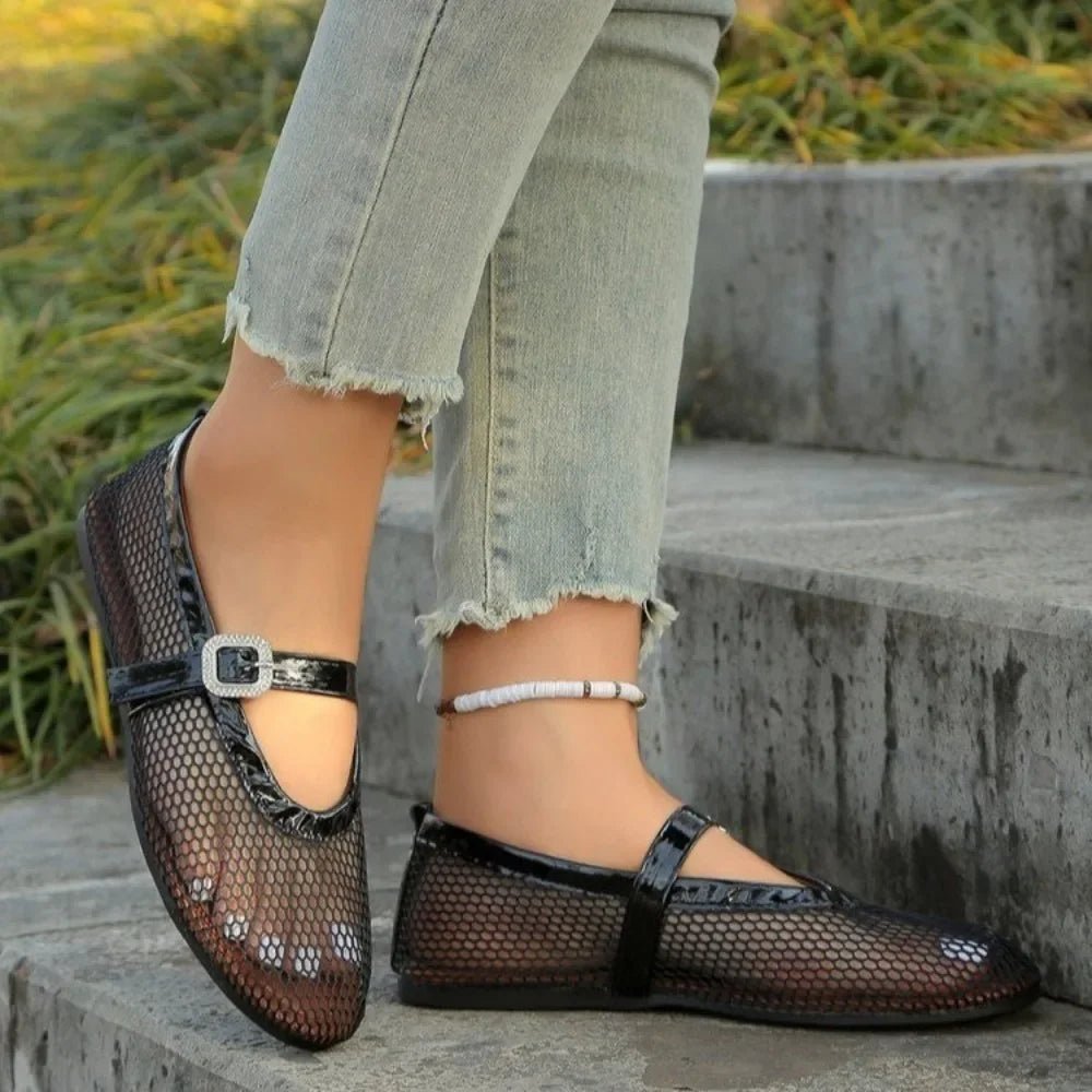 Alice ballerines à bout rond