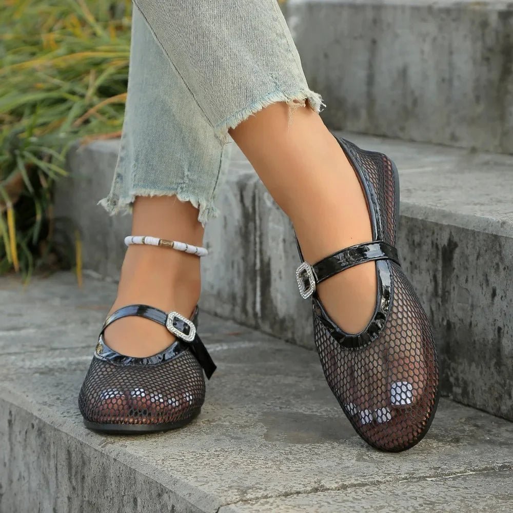 Alice ballerines à bout rond